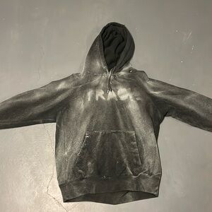 Track Sun Faded Frosted Vintage Y2K Hoodie